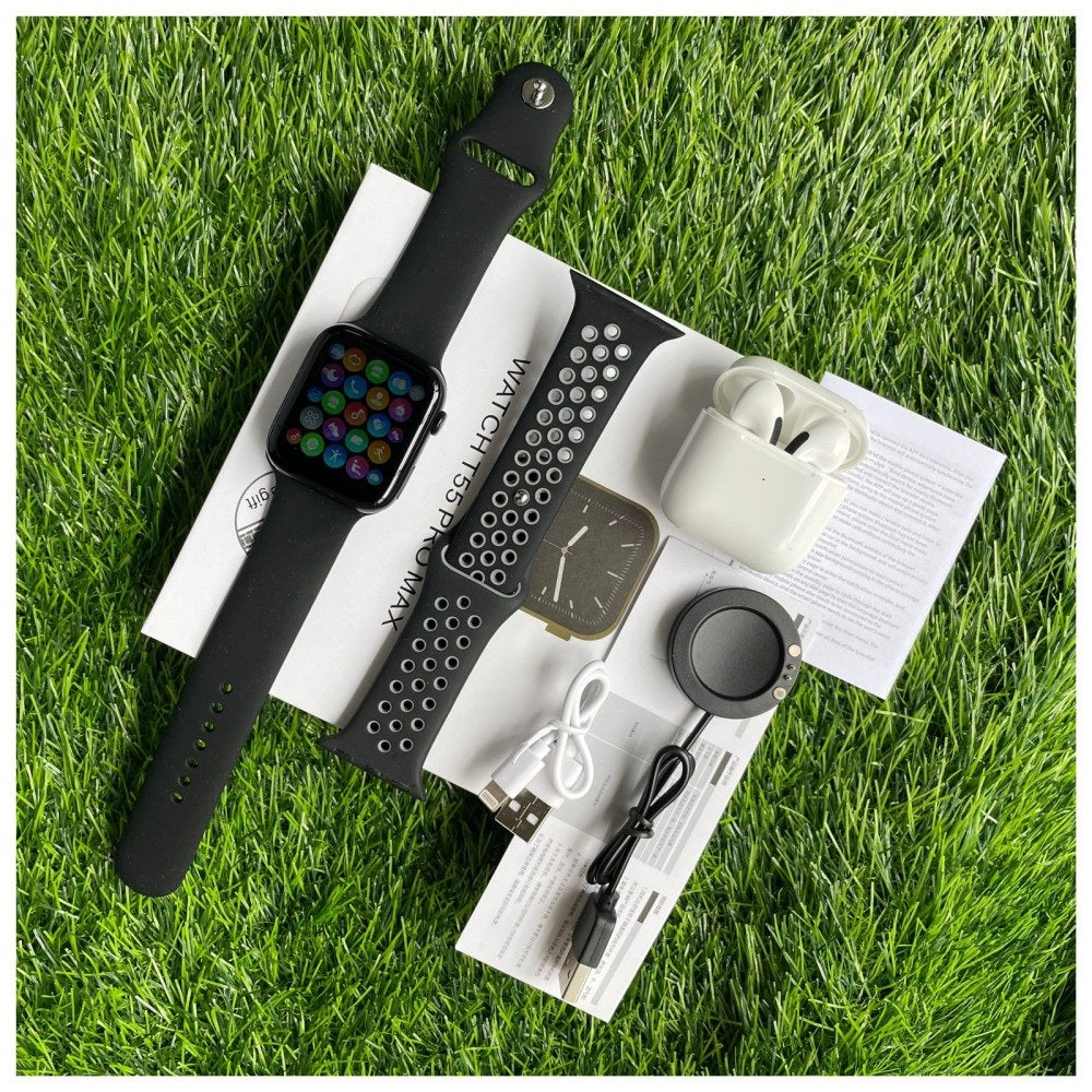 Reloj Inteligente W26 Pro Max + Audifonos