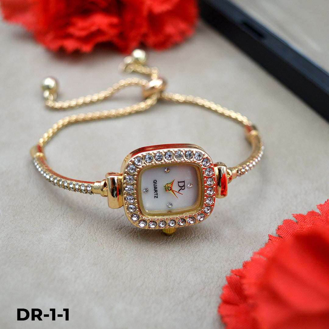 Reloj Pulsera Tipo Joya En Estuche