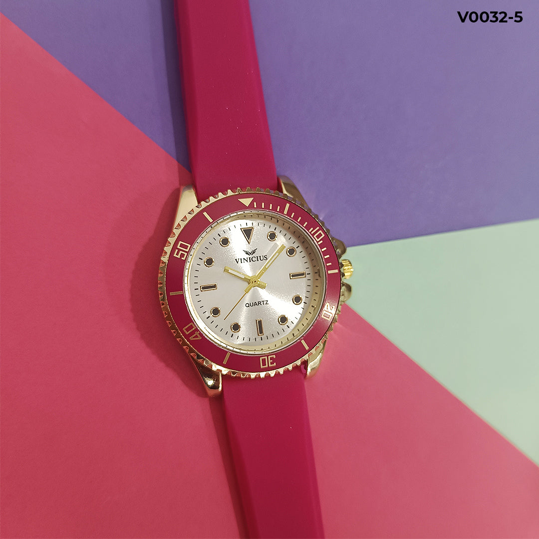 Reloj Vinicius Silicona Dama