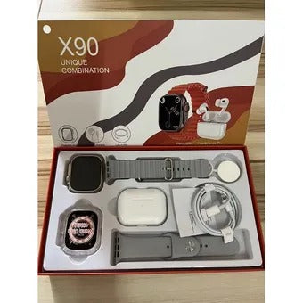 Reloj Inteligentex90 Ultra Con Audifonos