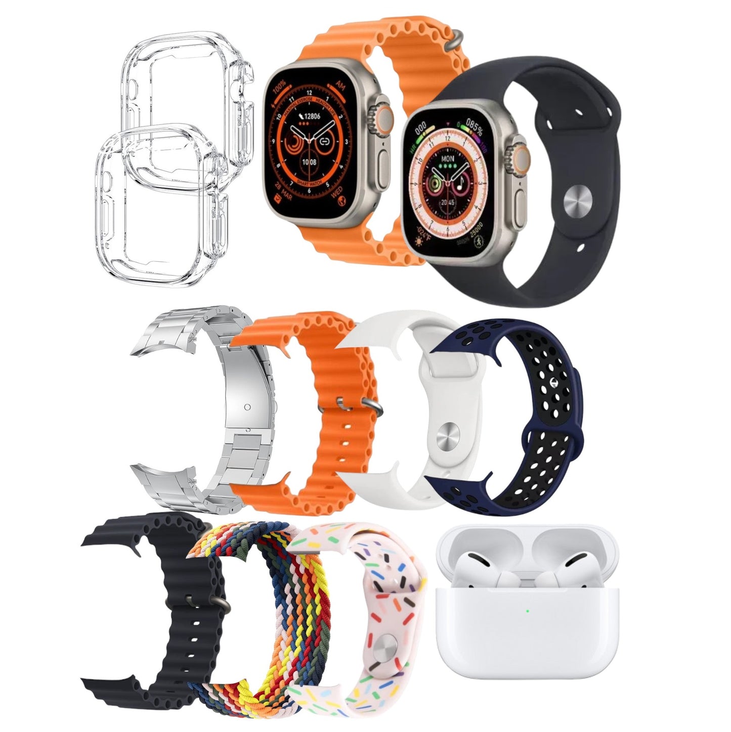 Combo 2 Smartwatch I60 6 Pulsos