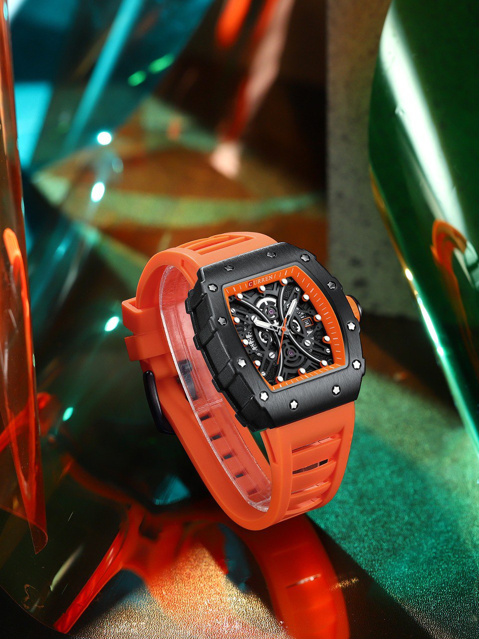 Reloj Curren 8438 Silicona