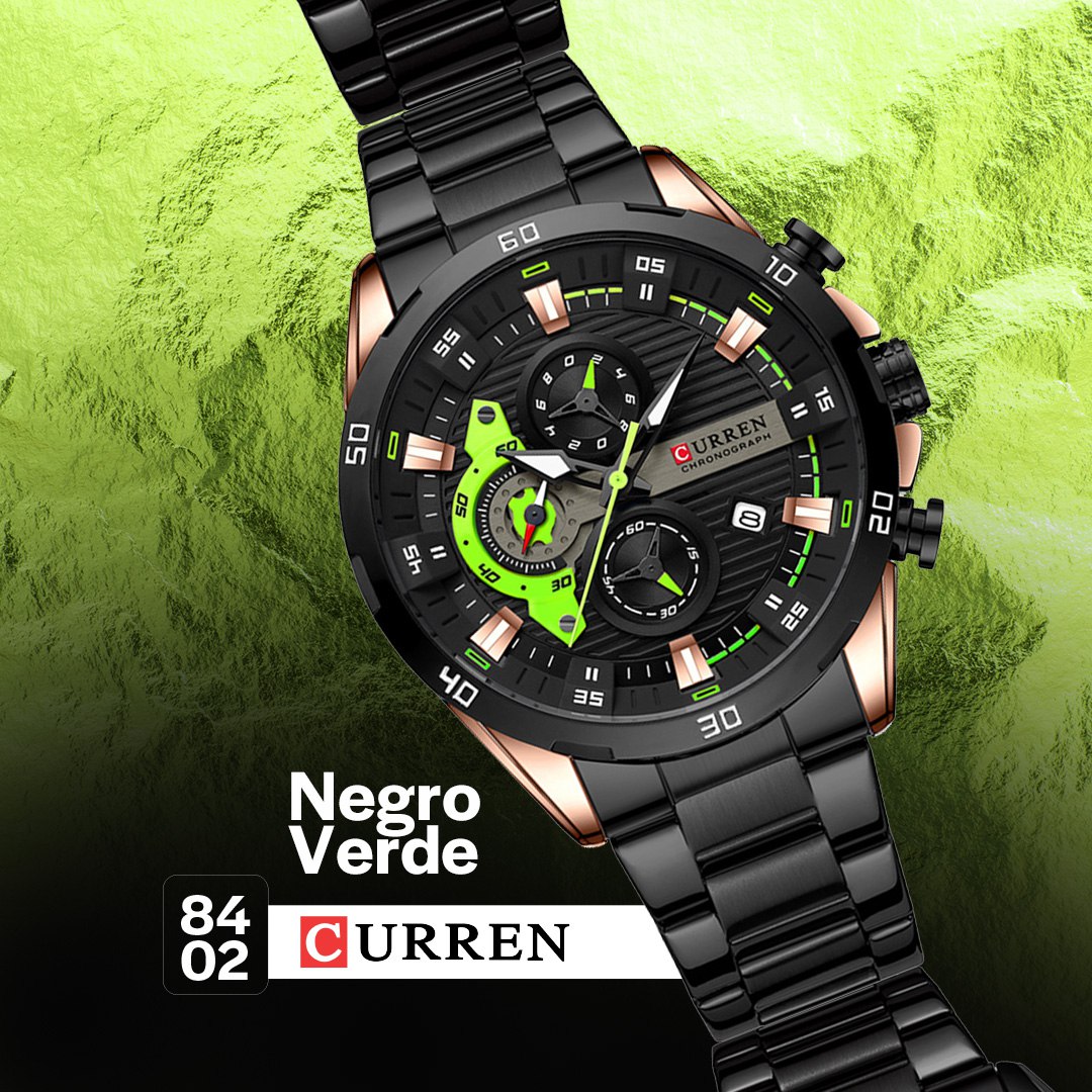 Reloj Curren 8402 Cuarzo Acero Inoxidabl