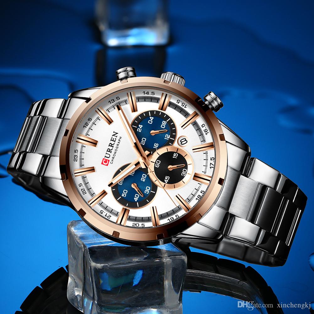 Reloj Curren 8402 Cuarzo Acero Inoxidabl