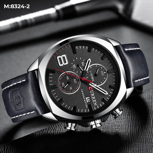 Reloj Curren 8324 Cuarzo Correa De Cuero