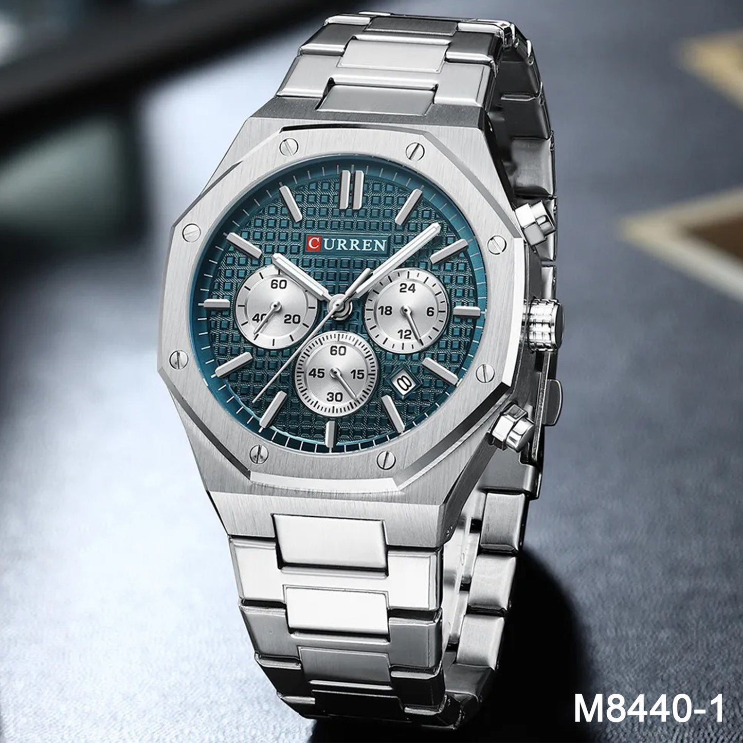 Reloj Curren 8440 Acero Inox Audemars