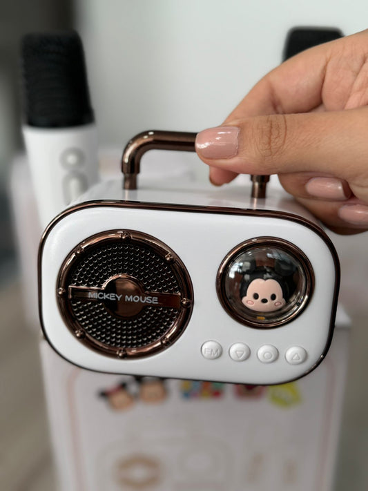 Mini Karaoke Para Ninos Dos Micrófonos